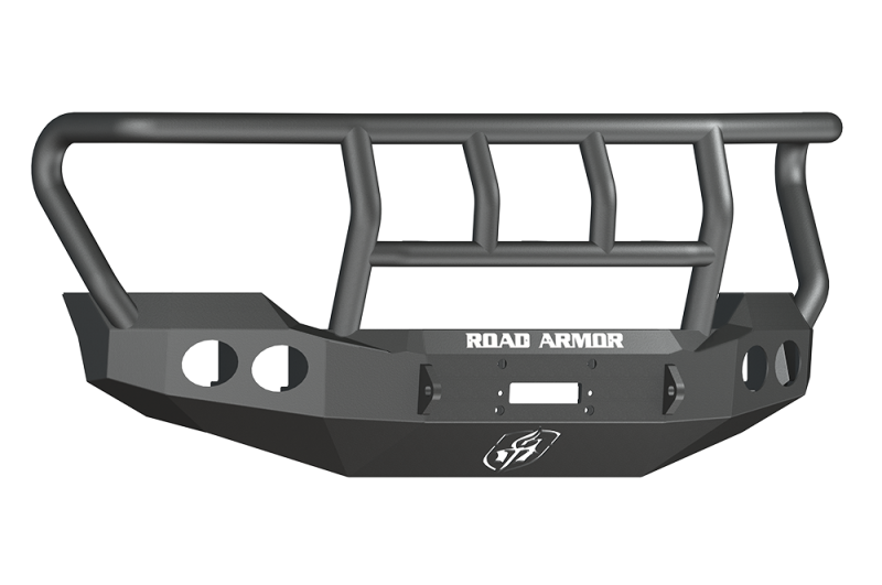 Ford F-250 Front Bumper - Road Armor - Stealth with Titan II Guard Wide Flare - Textured Black - `11-`16